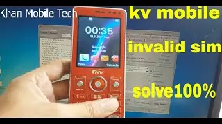 all kv mobile invalid sim problem