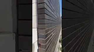 Кладка облицовочного кирпича.