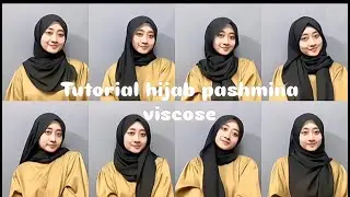 TUTORIAL HIJAB PASHMINA VISCOSE || Adnis