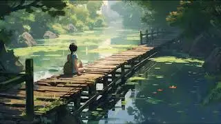 Chill Lofi Mix - Calm Lakeside Relaxation | Study Session 🌊