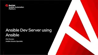 Ansible Dev Server Using Ansible