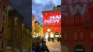 #NewYear Holiday Lights | Piazza della Repubblica | #Florence, #Italy ⚜️🇮🇹🇪🇺 #travel #shorts