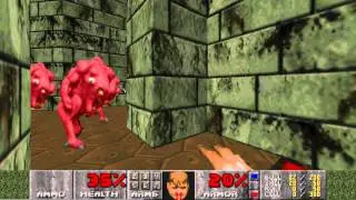 [WR] Ultimate DOOM - Deimos Anomaly (E2M1) UV-Tyson in 3:51
