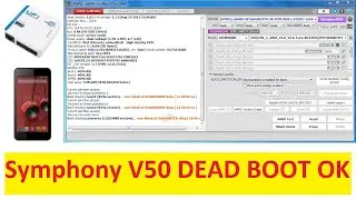 Symphony V50 dead boot repiar emmc UFI