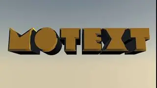 Simple MoText animation