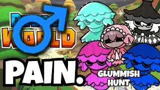 Painfully hunting for a MP 6* Glummish | Doodle World Hunt