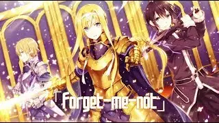 소드아트온라인 엘리시제이션 2쿨 ED 「Forget-Me-Not」