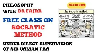 Philosophy Orientation Class - Socratic Method by Dr FAJAR