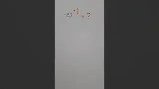 Evaluate -27^(-1/3)