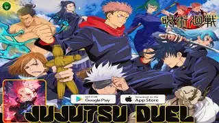 Jujutsu Duel Gameplay 🎮 Tutorial Novel Fusion Game Master your Domain Jujutsu Kaisen RPG android/iOS