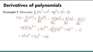 Derivative Rules (Part 1)
