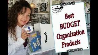 Best home organization budget products I use