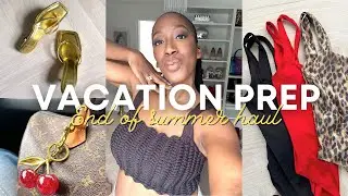 Vacation Prep: What I'm Packing + Haul| My packing process|TheCassanEdit