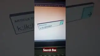 Search Box for #codingscript