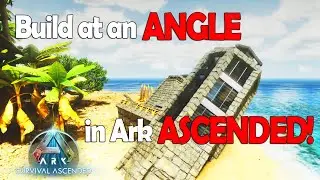 Build at at ANGLE in Ark Ascended! Still works!! -  How to Tips & Tricks - Ark Survival Ascended ASA