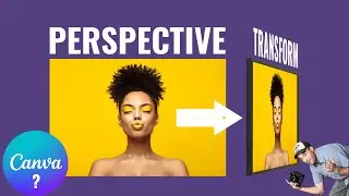 Can you transform image perspective with Canva?