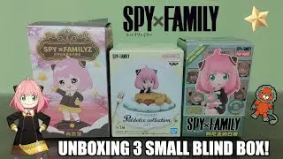 Unboxing 3 Small Spy x Family Blind Box | King G Boy | Unboxing