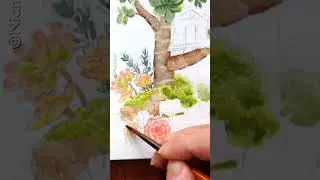 Let's Paint a Mini Succulent Garden with Watercolors