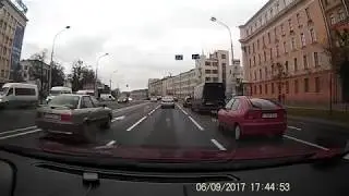 Авария 06.09.2017 17.45 Независимости - Сурганова