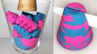 Very Satisfying and Relaxing ASMR 181 Kinetic Sand