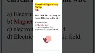 Electrical Engineering Most Important MCQs |28 #shorts #electricalengineering #electricalmcq