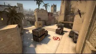 CS:GO Newest bomb stuck spot MIRAGE 2 (very scary)