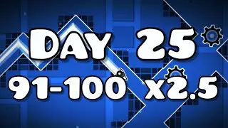 [Day 25] Rainy 91-100 (2.5x in a row)