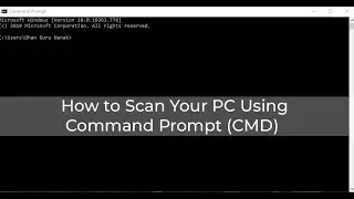Scan and 100% Virus Remove from Your PC | Command Prompt CMD | 2021