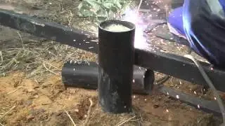 цоколь фундамента на винтовых сваях