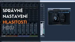 Správné nastavení hlasitosti mixu - oTomanStudio.cz