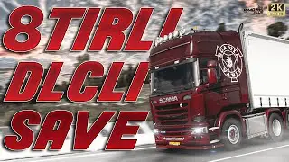 🔴 +8 TIRLI FULL KODLU DLC'Lİ SAVE | BİRBİRİNDEN EŞSİZ CİHAZLAR!🔥|🔴Ets2 • 1.48+ Dlc'li Save #18