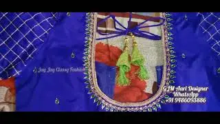 Simple Aari work design.....My Dubai Customer Aari work blouse #aari #bridal #simple