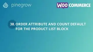 38. Order attribute for the product list block