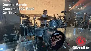 Donnie Marple and His Custom Gibraltar 450C Gibraltar Rack