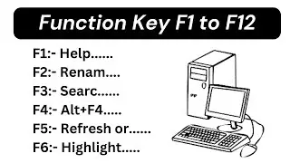 Mastering Function Keys F1 to F12 Made Easier Overnight
