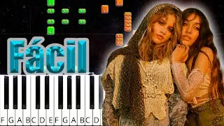 Marte - Sofia Reyes, María Becerra- Piano Tutorial - KeySynth