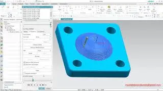 Fixed Contour Spiral - Nx Cam Dersleri