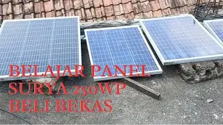 INSTALASI PANEL SURYA BELI BEKAS