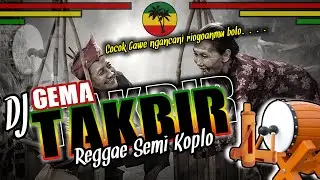 CEK SOUND GEMA TAKBIR TERBARU KALEM | REGGAE SLOW VERSION X KENDANG