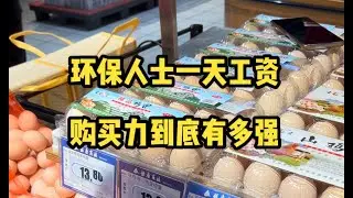 户晨风模仿秀 棒打蛙蛙 山东环卫工清洁人员1天的购买力，挑战成功 20240716 YT@LightYearWai 光年外 #会成风 卢晨风 #户晨风