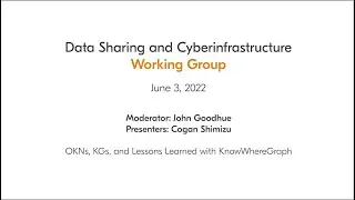 OKNs, KGs, and Lessons Learned with KnowWhereGraph