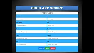 Web App Google Sheets | CRUD V2