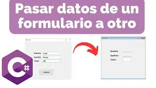 How to Pass Data from One Form to Another in C# | Passing Data Between Forms in C#
