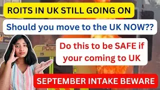 UK ON FIRE 🔥| UK RIOTS GETTING WORST | IS IT SAFE TO COME UK🇬🇧PRAY FOR IMMIGRANTS | UK GETTING WORST