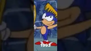 Evolution of Sonic #Evolution #Shorts