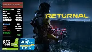 Returnal | GTX 1660 Super 6GB + i7-6700 + 16GB RAM