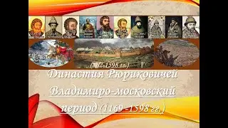 Рюриковичи. Русское государства периода феодальной раздробленности. XII-XV вв.  Часть 2