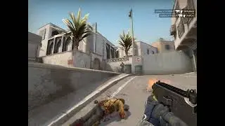 I want to cry. 1VS4 - de_dust2