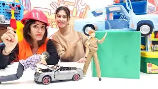 Ron ve Harry Potter Uçan Araba alıyorlar! Oyuncak arabalar ile eğitici video. Araba tuningi