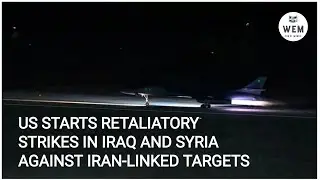 MIDDLE EAST: The US attacked sites in Iraq and Syria with bombs